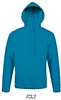 Sudadera Capucha Color Snake Sols - Color Aqua